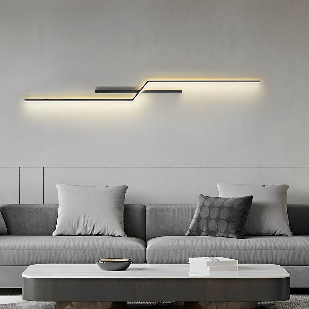 Lines Creative LED Modern Minimalist Wall Lamp Decorative Wall Sconces Lighting