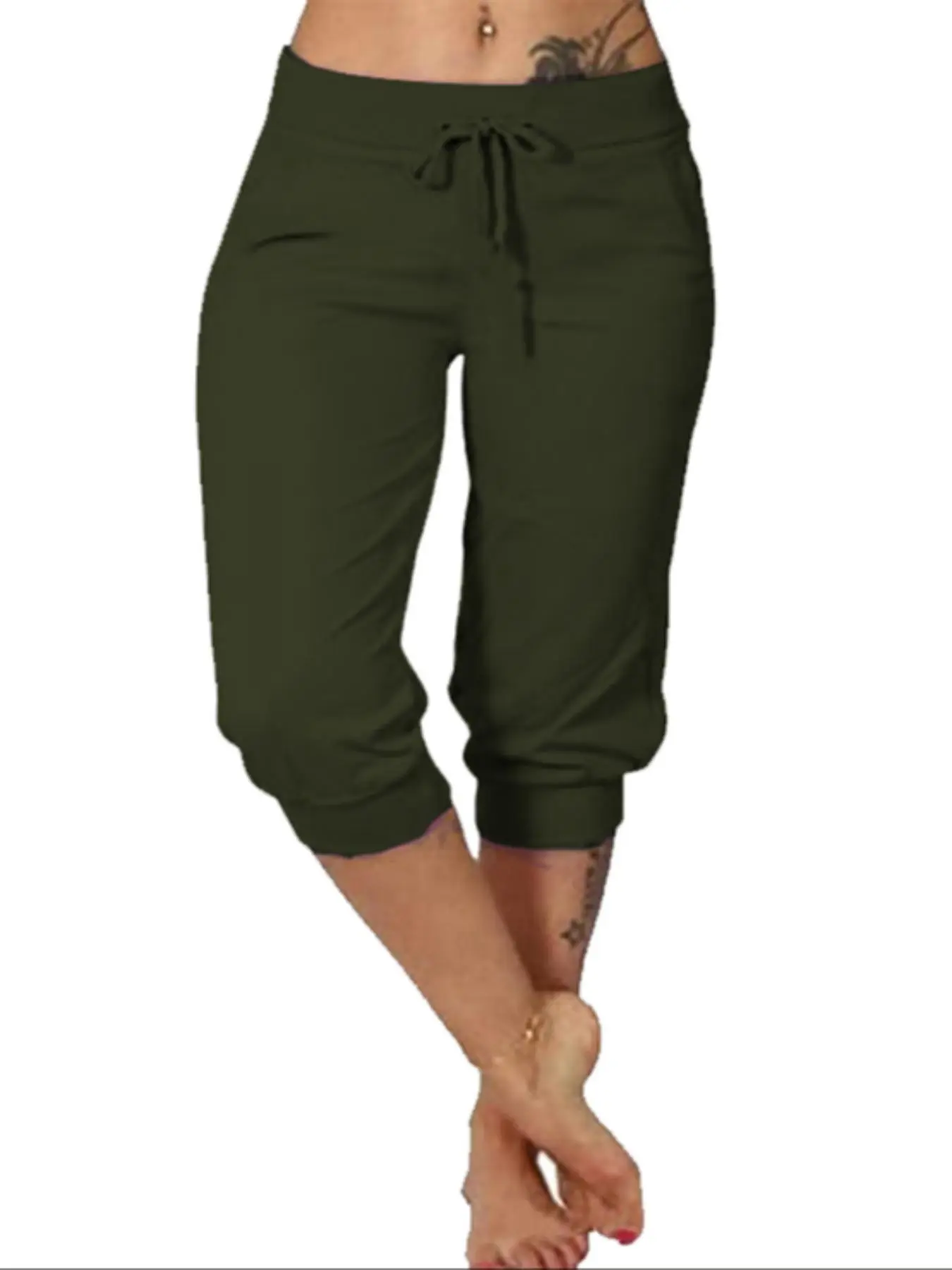 🛍️Everyday Comfort Capri Pants – Lightweight Relaxed Fit for Summer