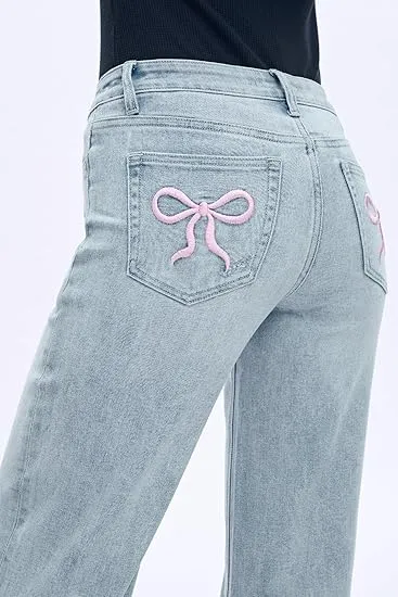 Mid-low Rise Baggy Jeans