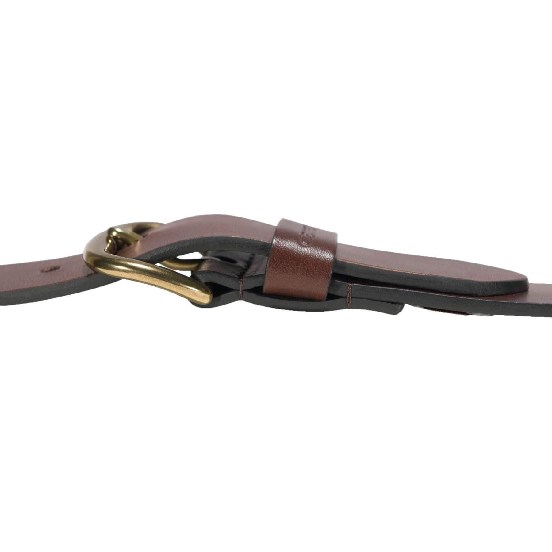 CHT Bridle Leather Classic Buckle Belt A0005509