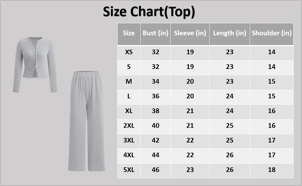 Two-piece Set Women's Solid Button Front Ribbed Crop Top & Elastic Waist Pants