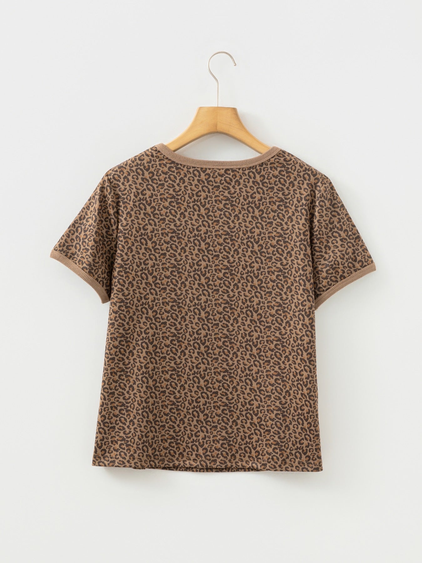 Leopard Print Relaxed Fit T-Shirt