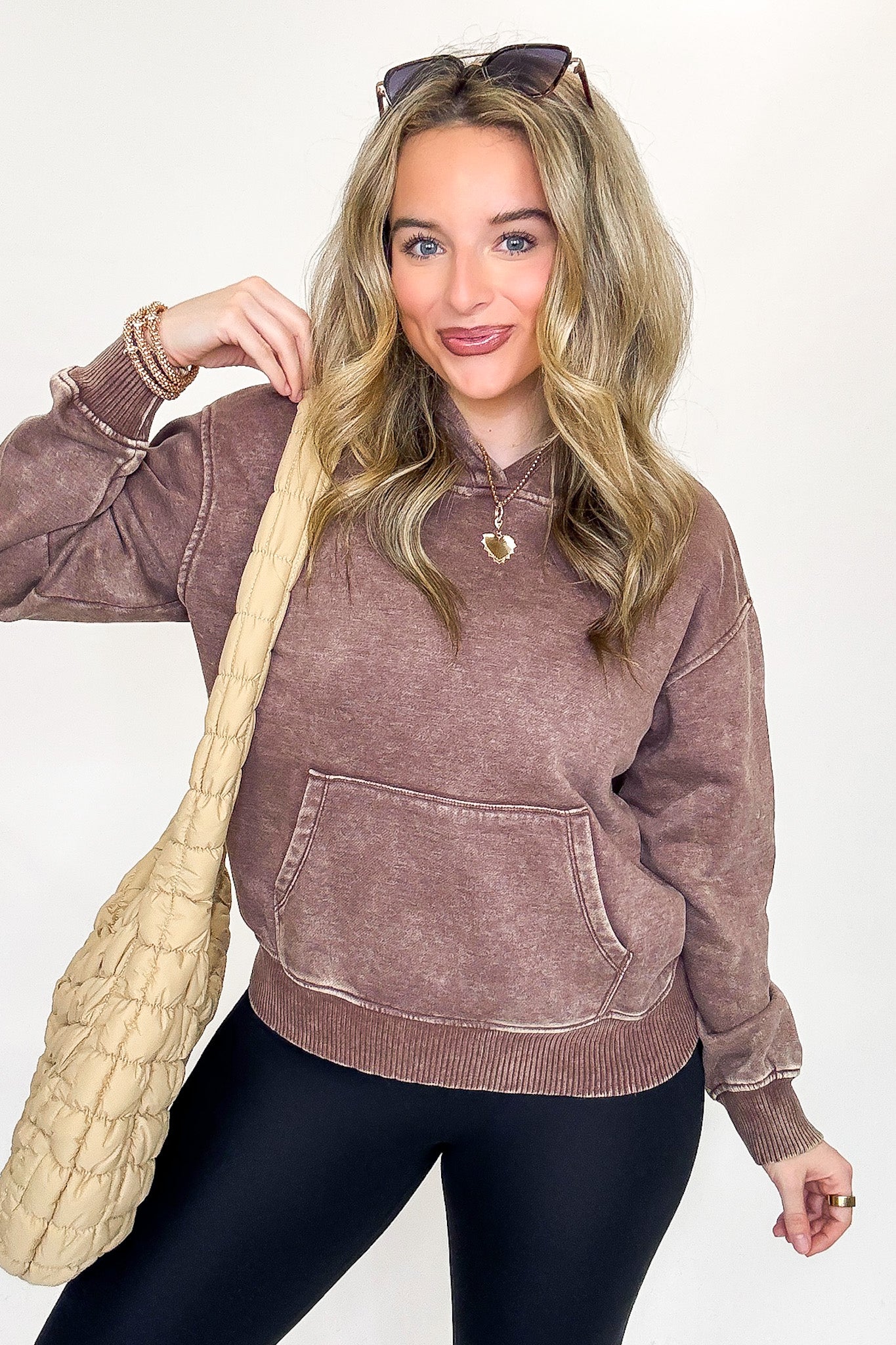 Vintage Wash Hooded Sweatshirt