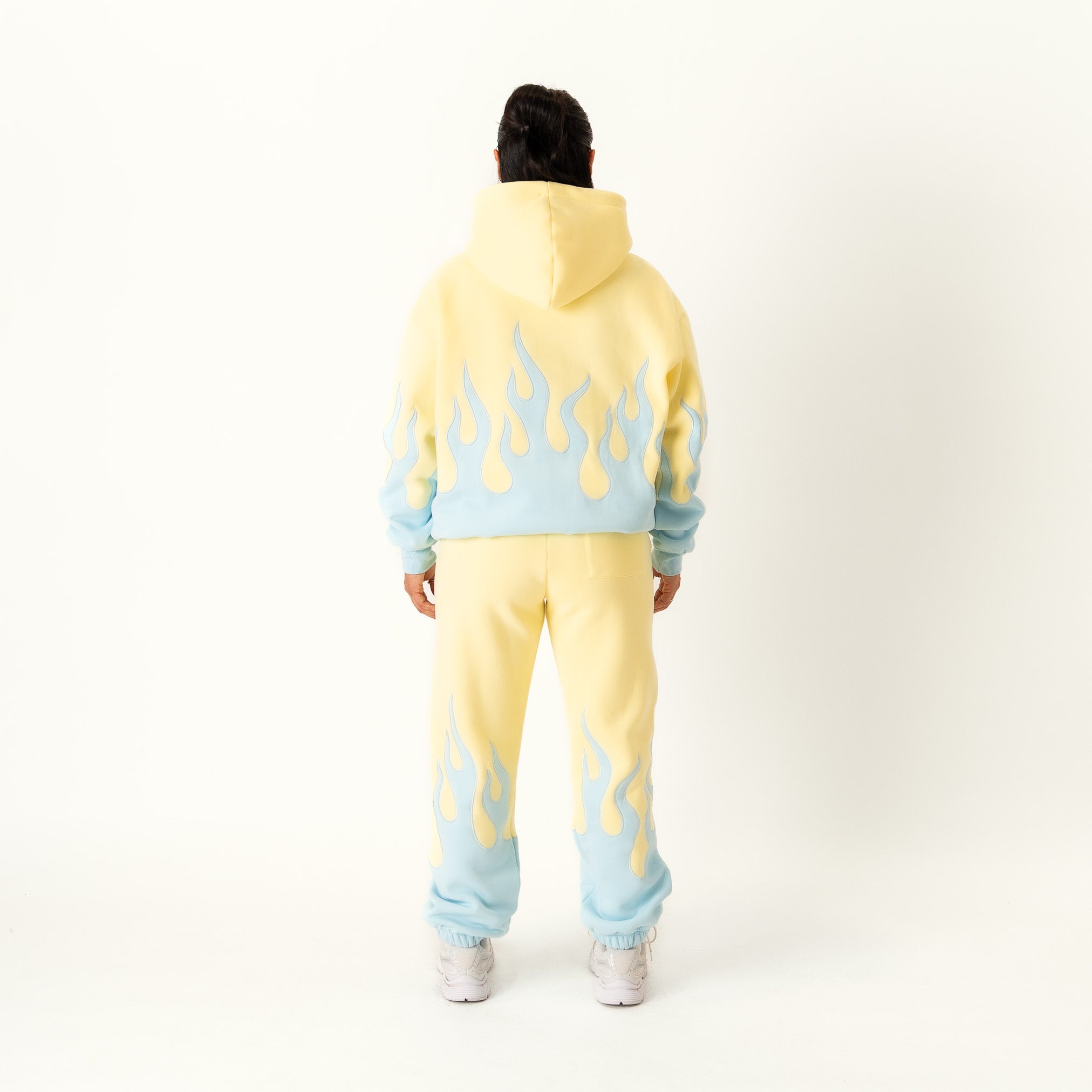 PREMIUM HEATER SWEATS - YELLOW / BLUE