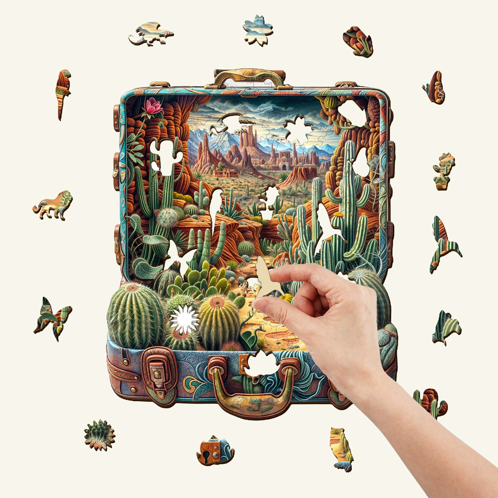 Desert Odyssey-2 Wooden Jigsaw Puzzle