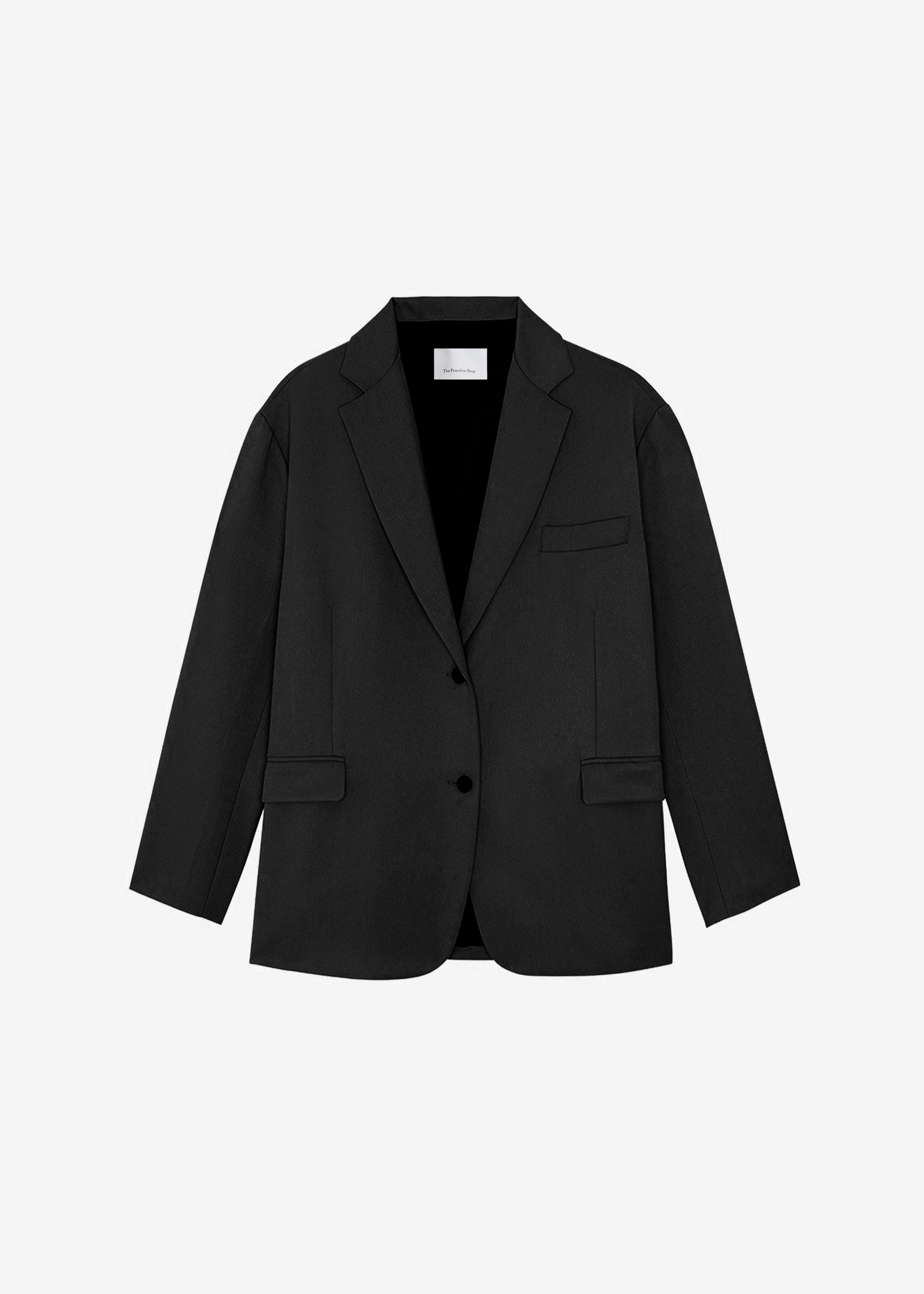 Frankie Oversized Boyfriend Blazer - Black