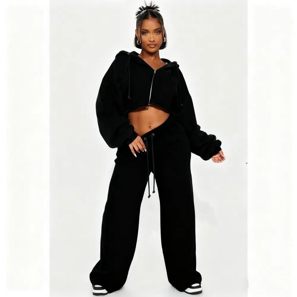 On The Go Fleece Pant Set