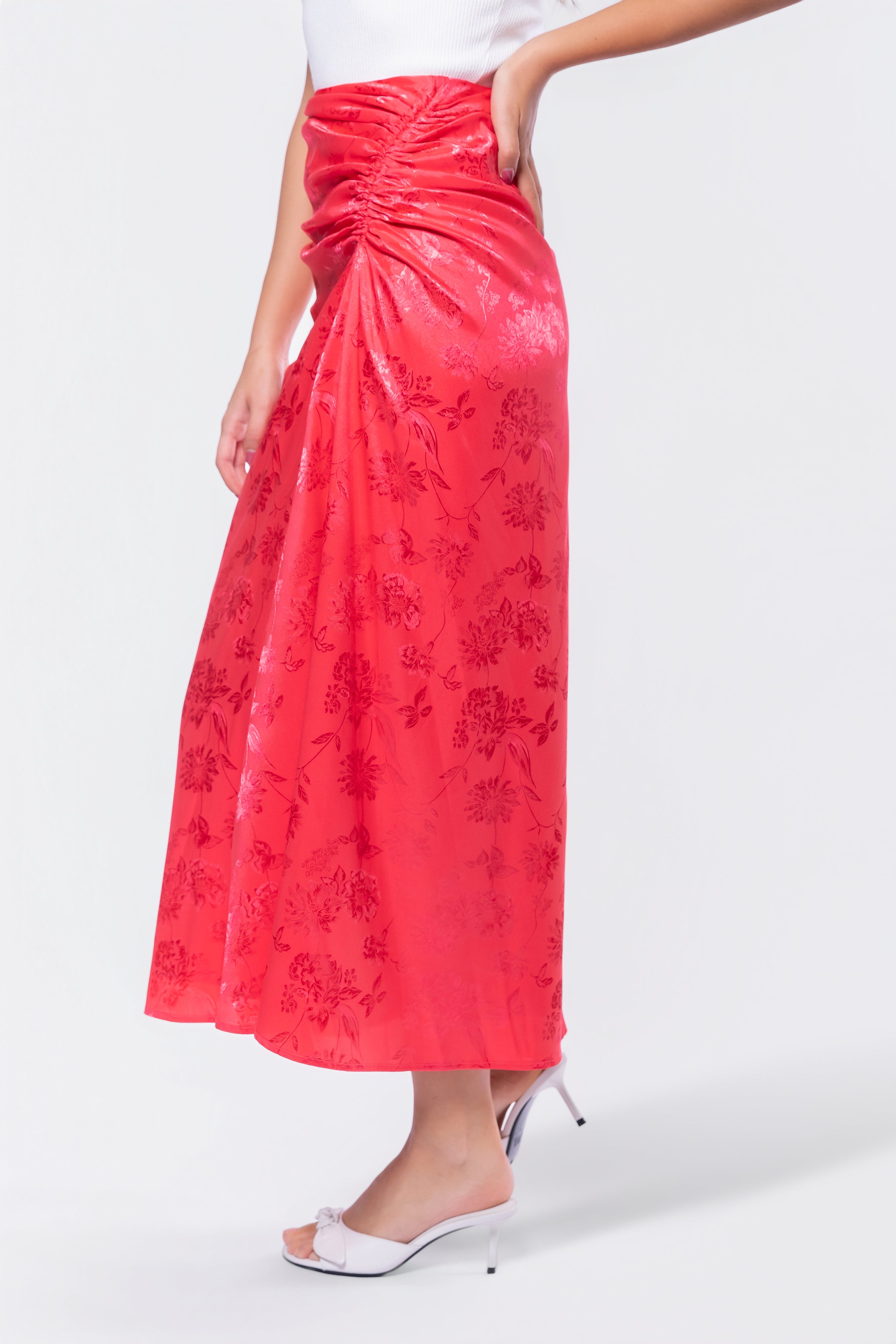 Amaris Skirt (Coral Pink)