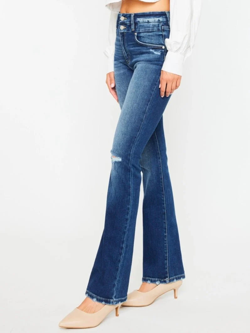 Daring High Rise Bootcut Jeans