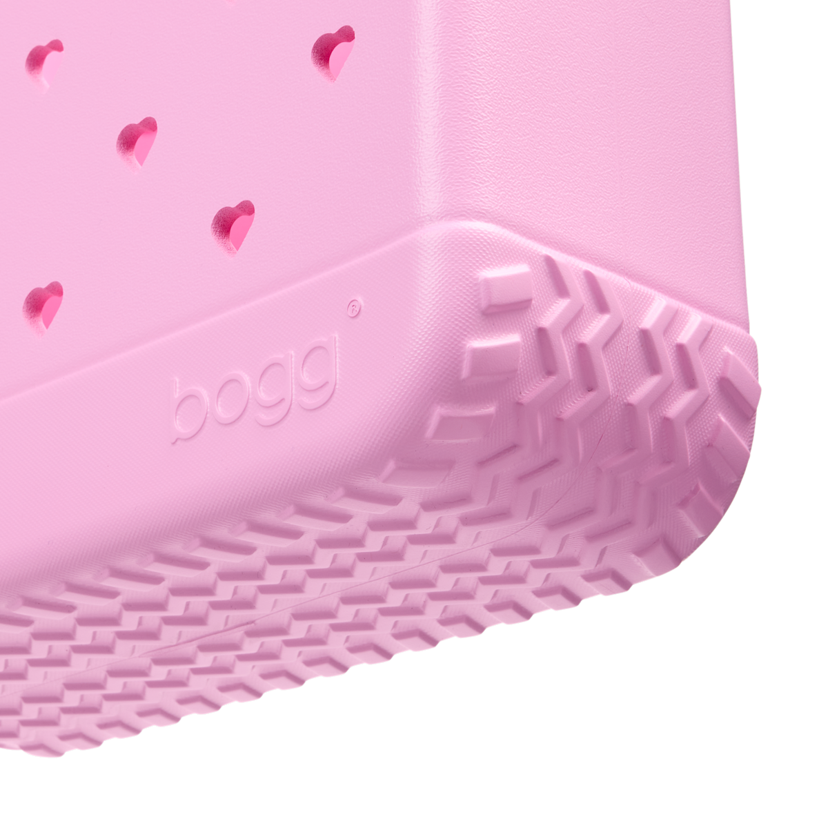 Bitty Bogg Bag - Cut Out Heart Pink Taffy