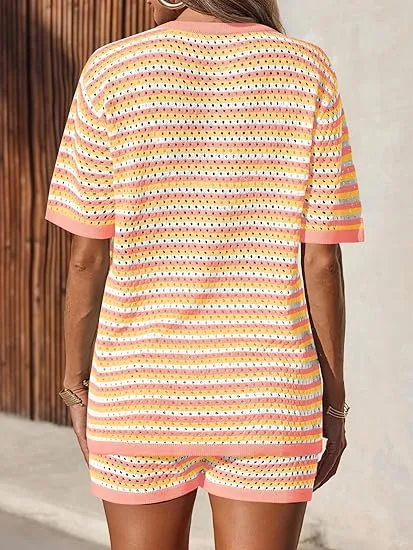 Womens Crochet Swimsuit Coverup