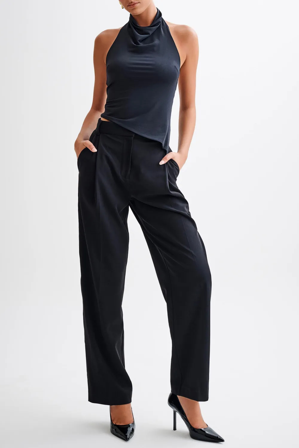 Slinky Halter Neck Top