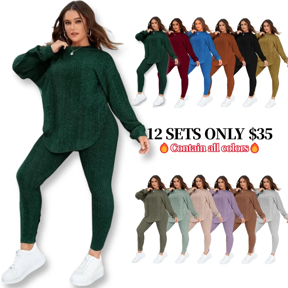 Women's Plus Size Sleepwear 2-piece Set