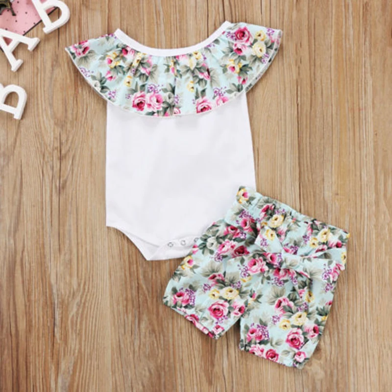 Newborn Infant Baby Girl Clothing Suit