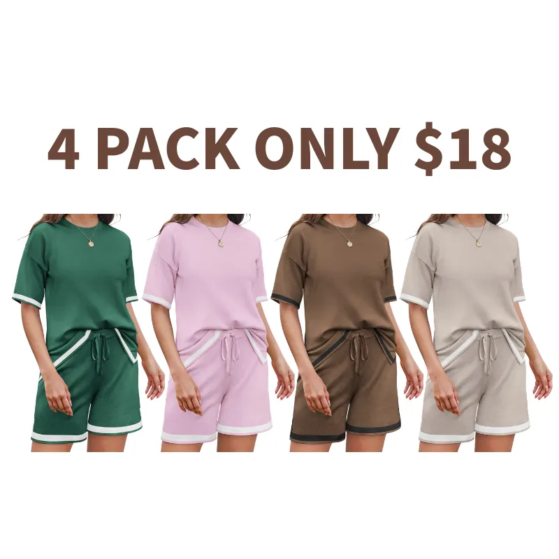 Women's Summer Knit Pajama Set