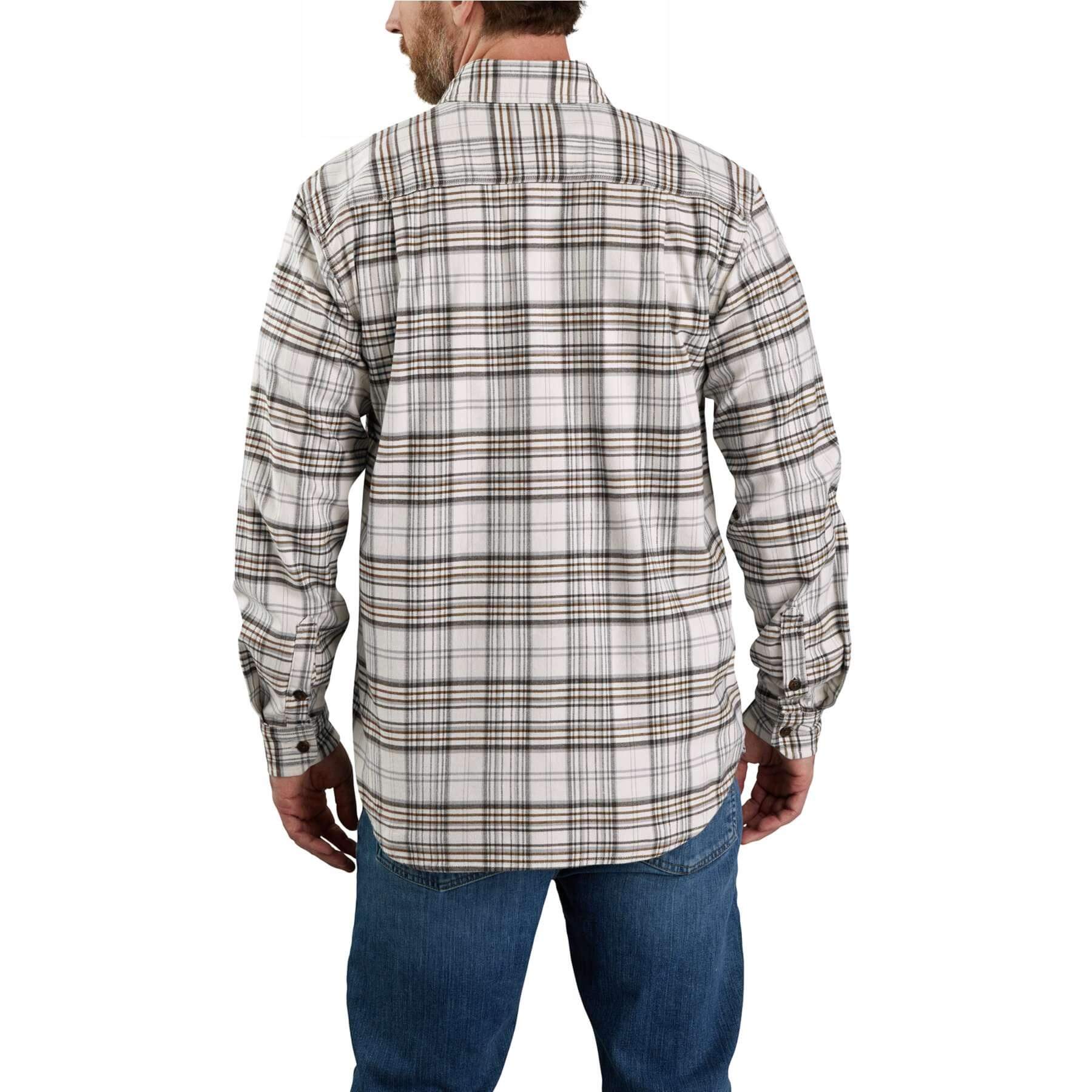CHT Midweight Flannel Relaxed Fit Long-Sleeve Plaid Shirt 105432