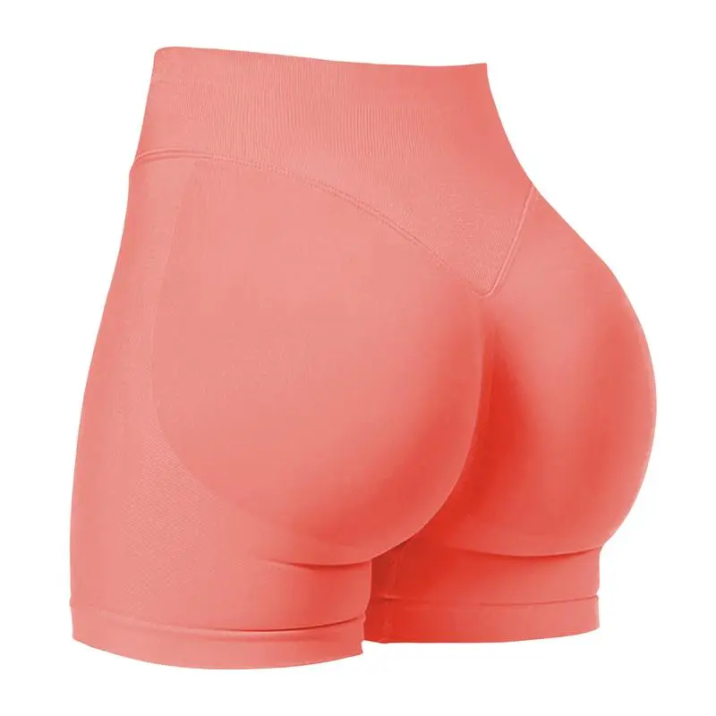 Form-fitting Stretch High-waisted Elastic Shorts