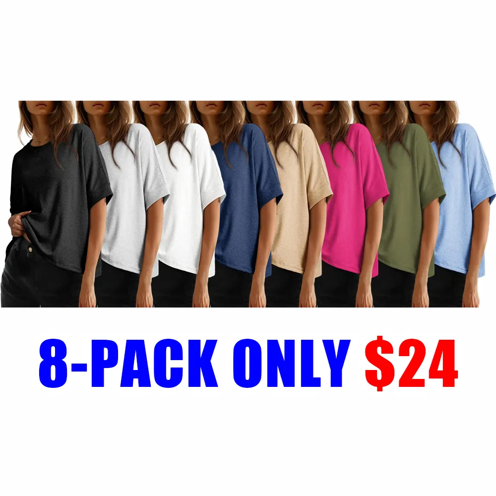 Women's Loose T-Shirt + Linen Wide-Leg Pants