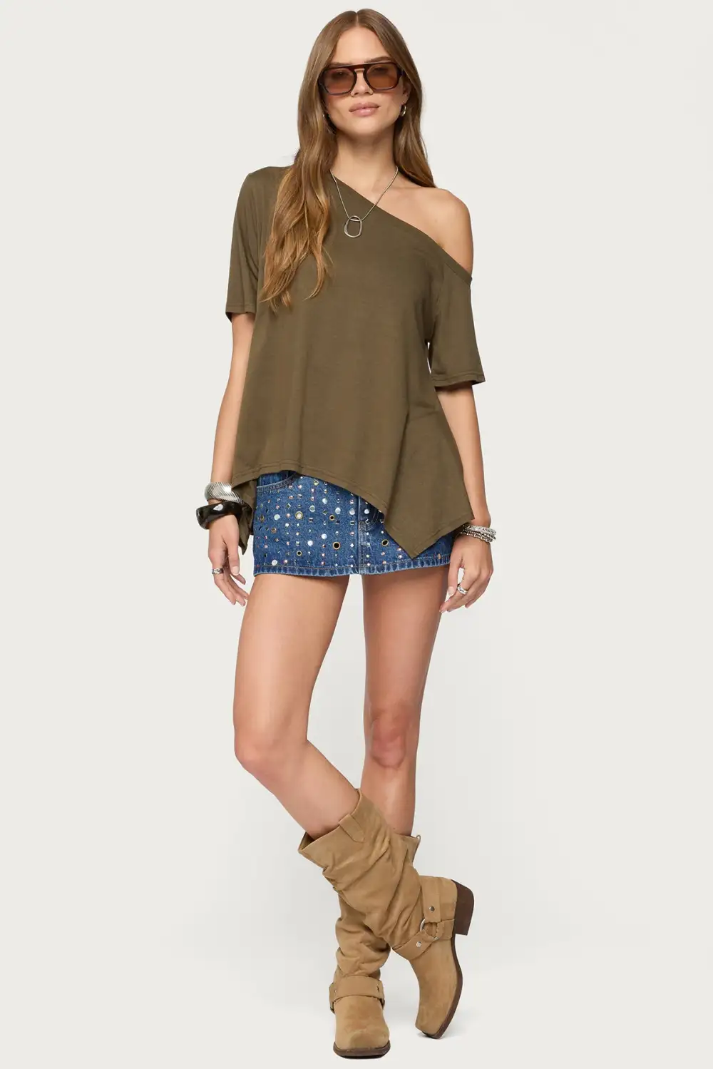 Shoulder Handkerchief Top (Less than $3!)