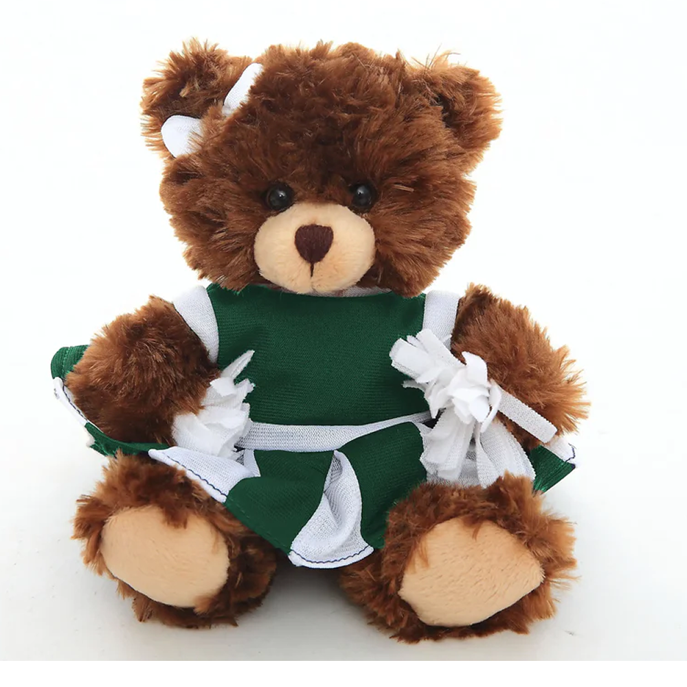 Chocolate Bear with Cheer outfit 6inch