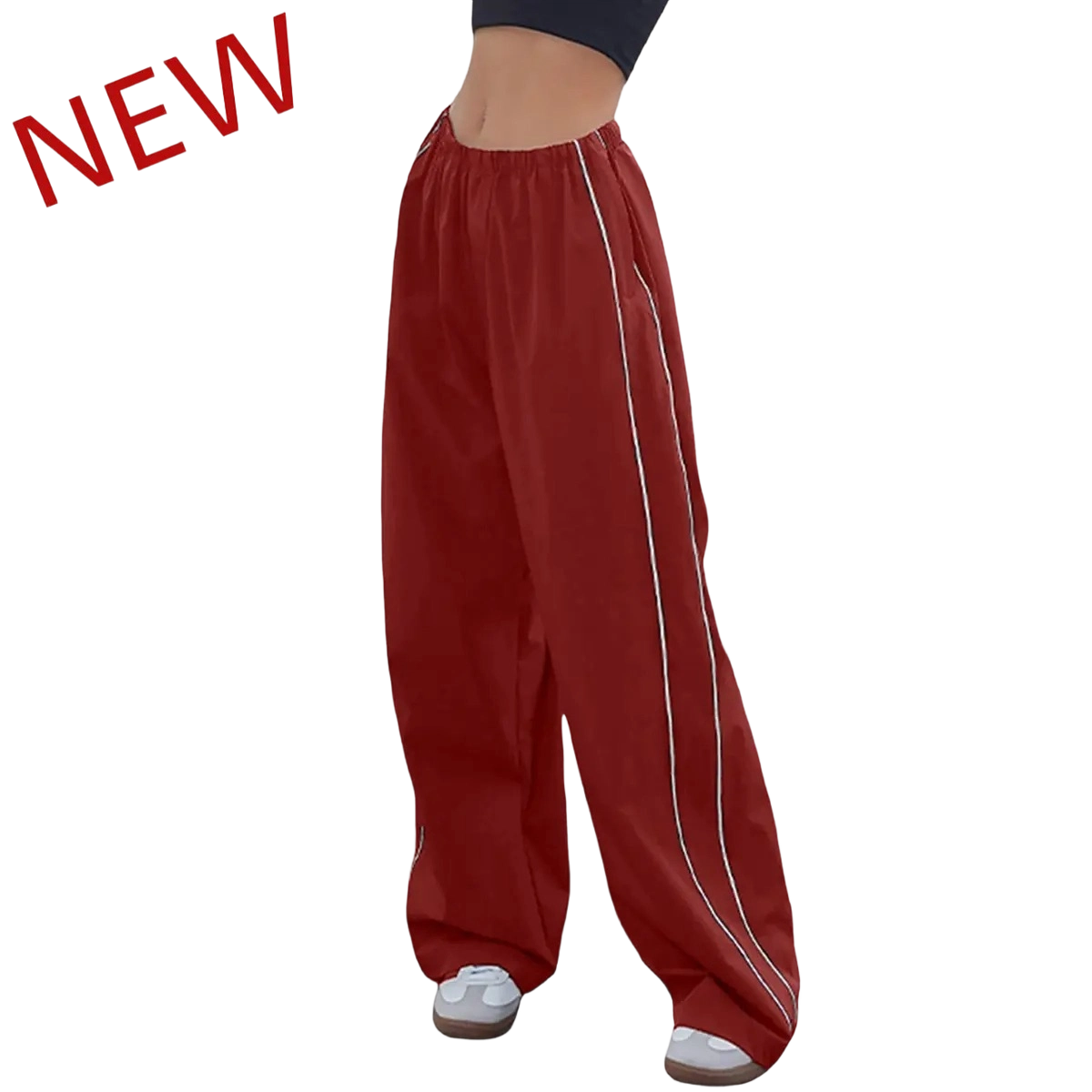 ✨✨ Women’s Parachute Wide‑Leg Baggy Pants – Casual Comfort