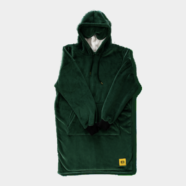 Wearable blanket Oversized with sherpa lining One size fits most.