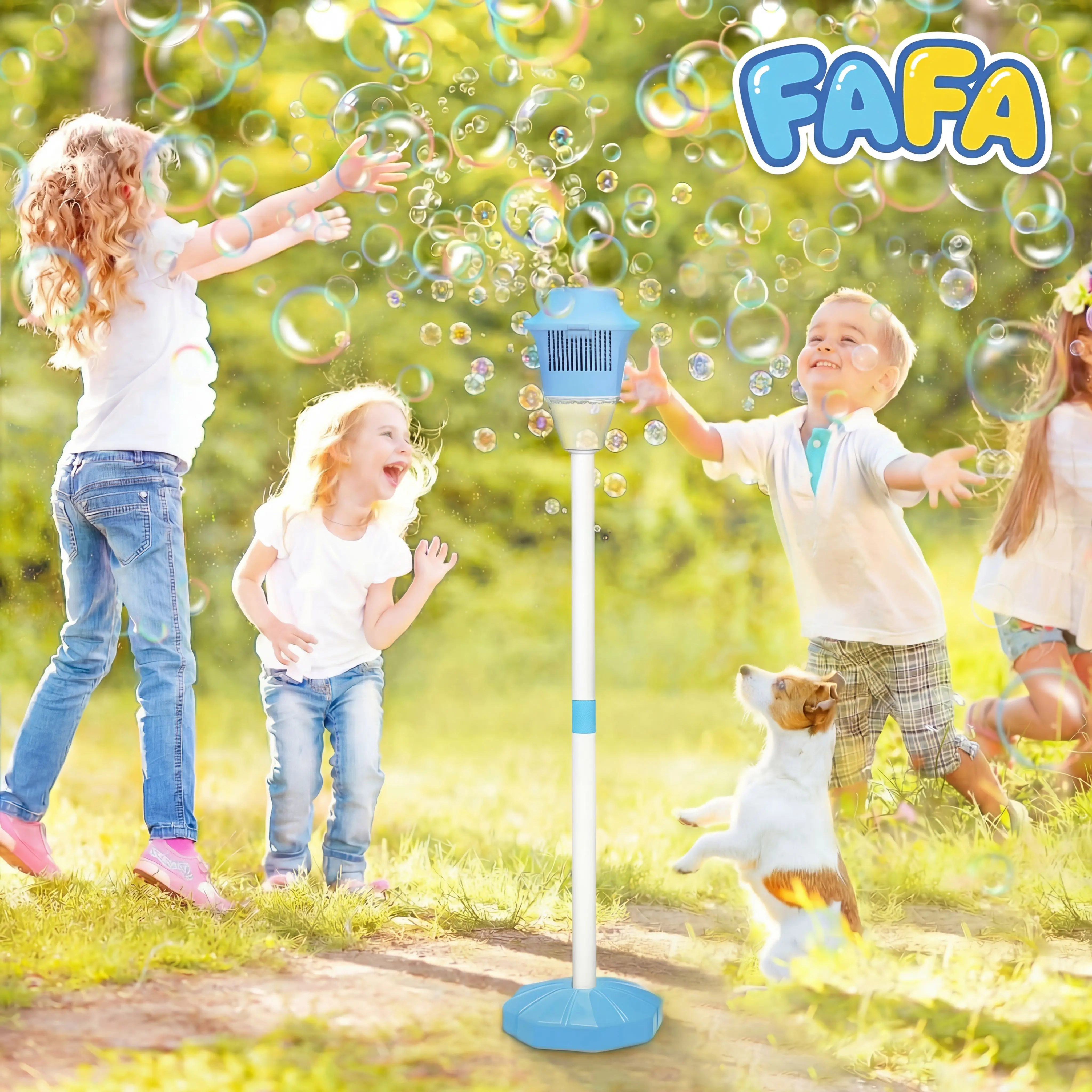 Handheld Bubble Machine for Kids
