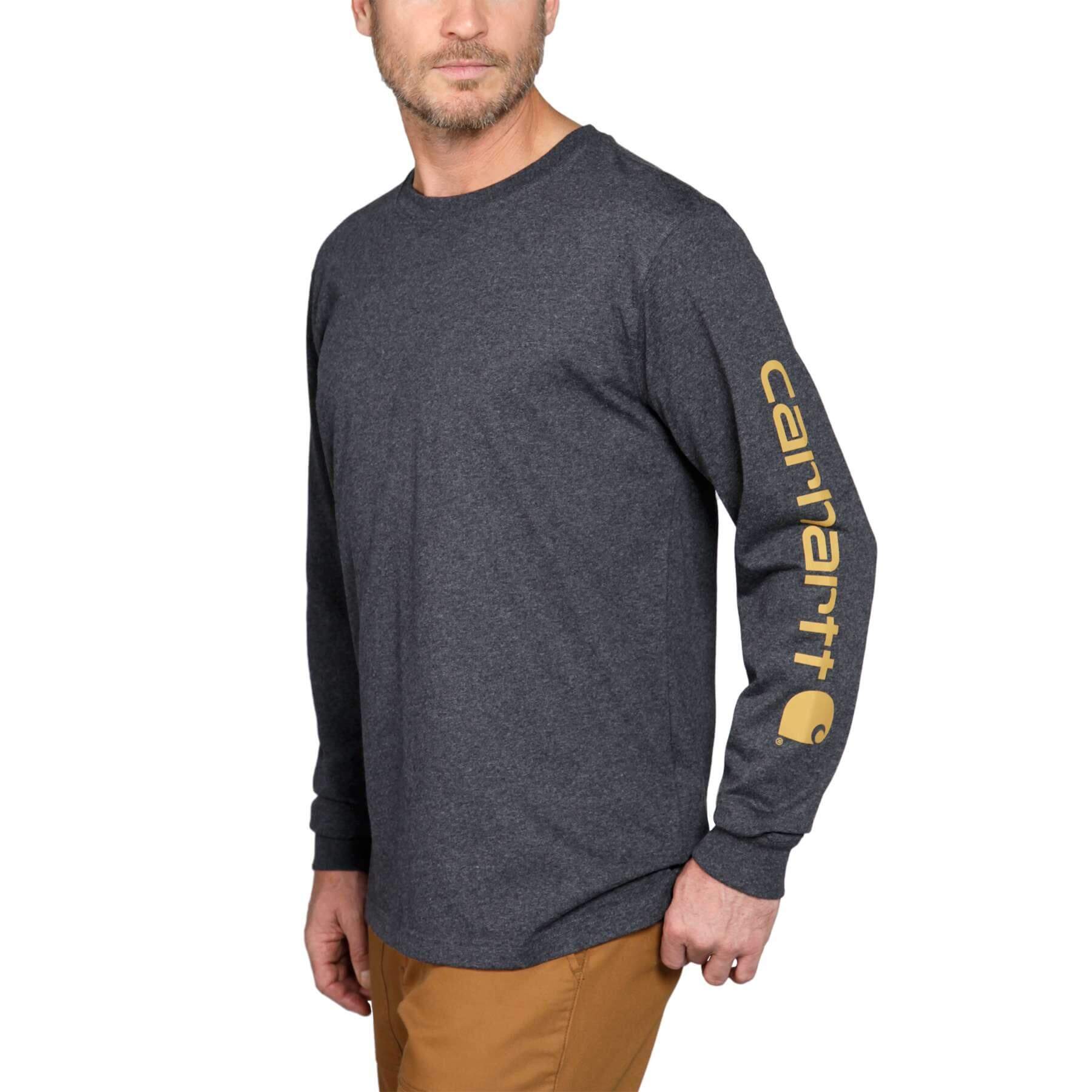 CHT Heavyweight Relaxed Fit Long-Sleeve Logo T-Shirt EK231