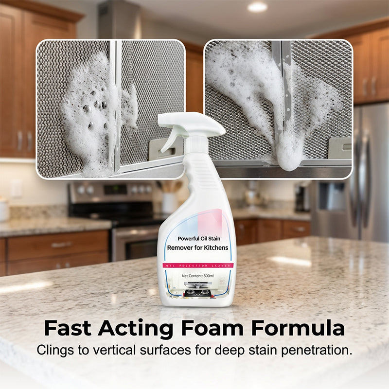 Powerful Oil Stain Remover for Kitchens