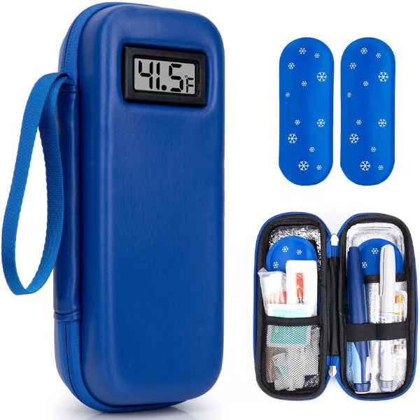 Insulin Cooler Travel Case with Temperature Display