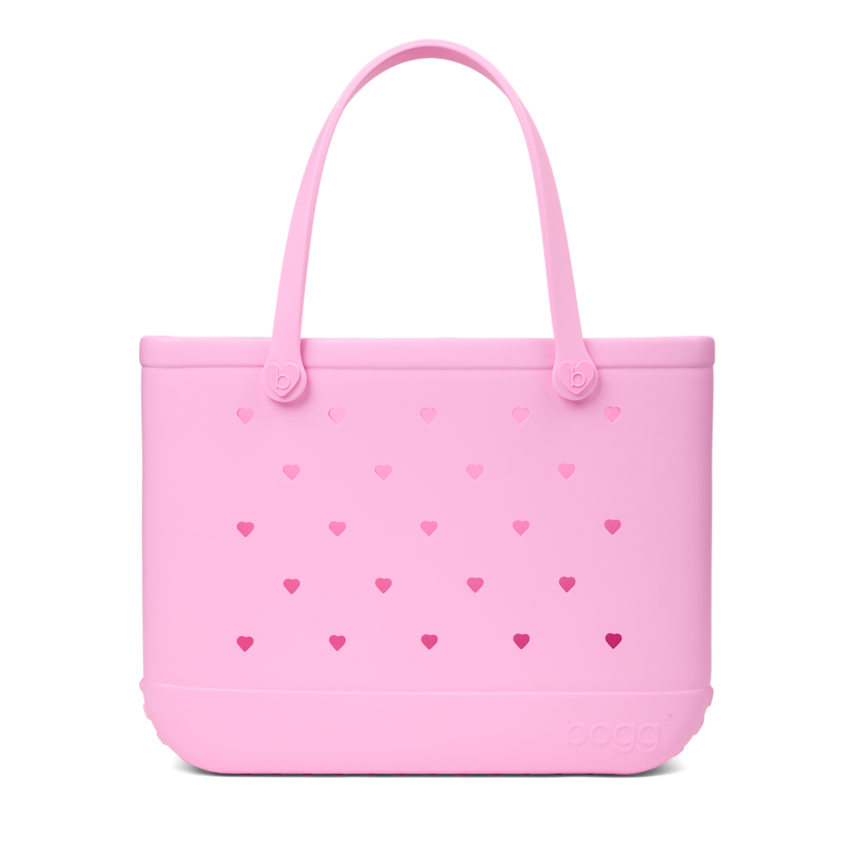 Original Bogg Bag - Cut Out Heart Pink Taffy