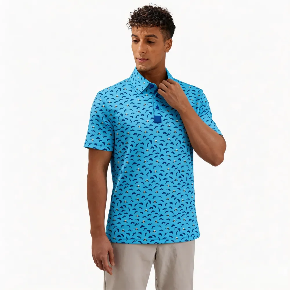 Men's Classic Polo – Soft & Breathable Cotton. Perfect for Work, Golf, or Daily Wear.