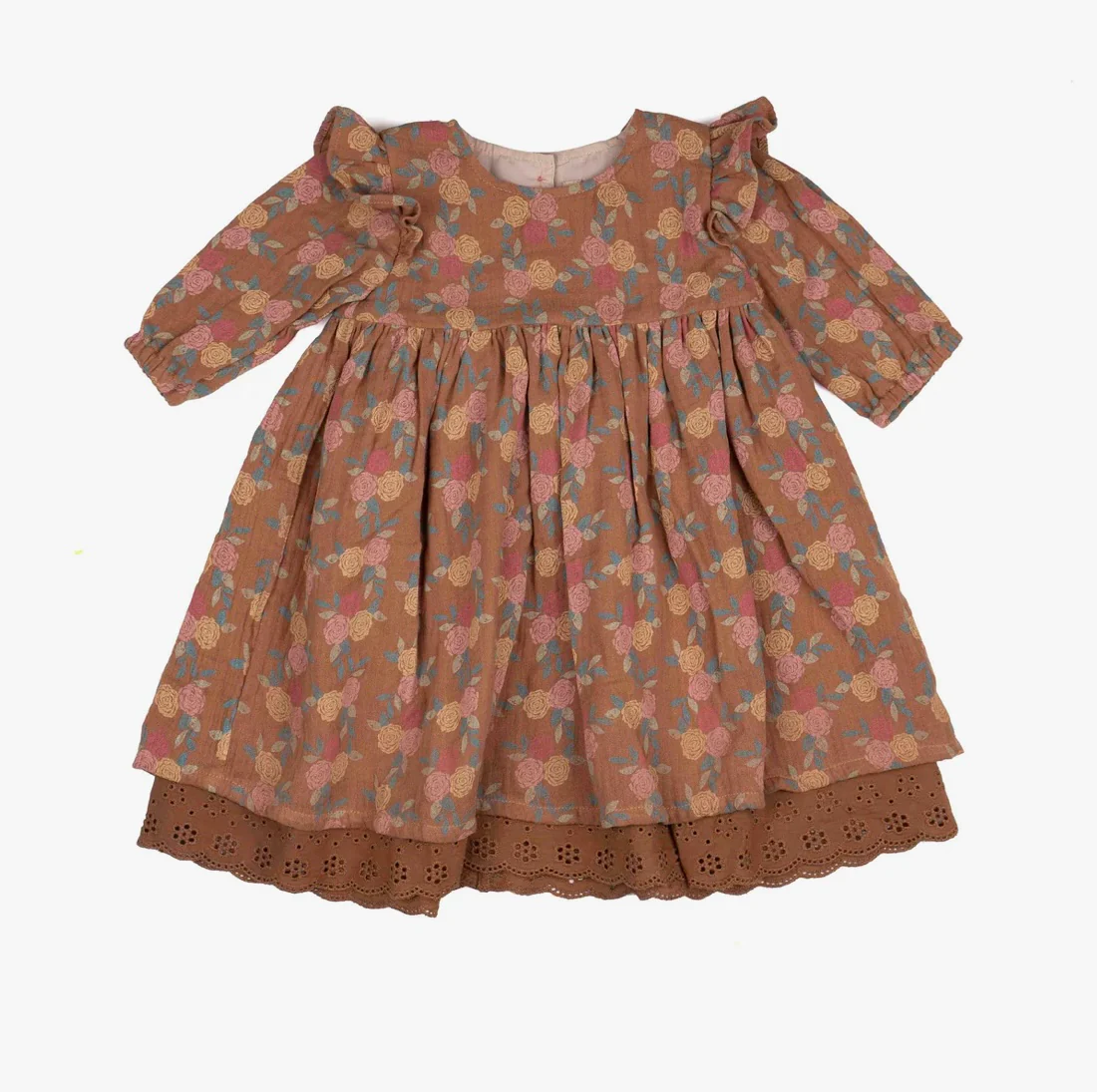Leilah Dress - Caramel Roses
