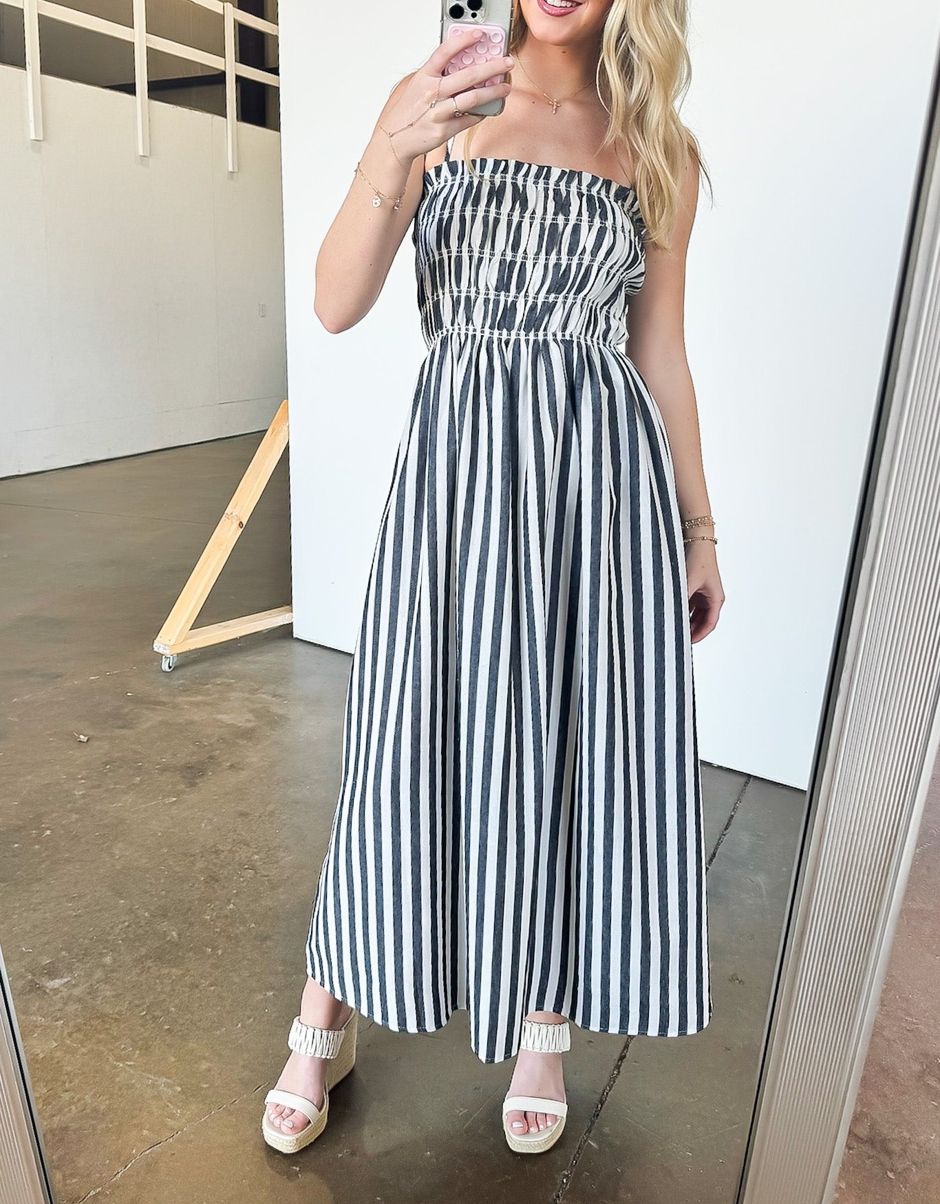 Kirsten Striped Maxi Dress