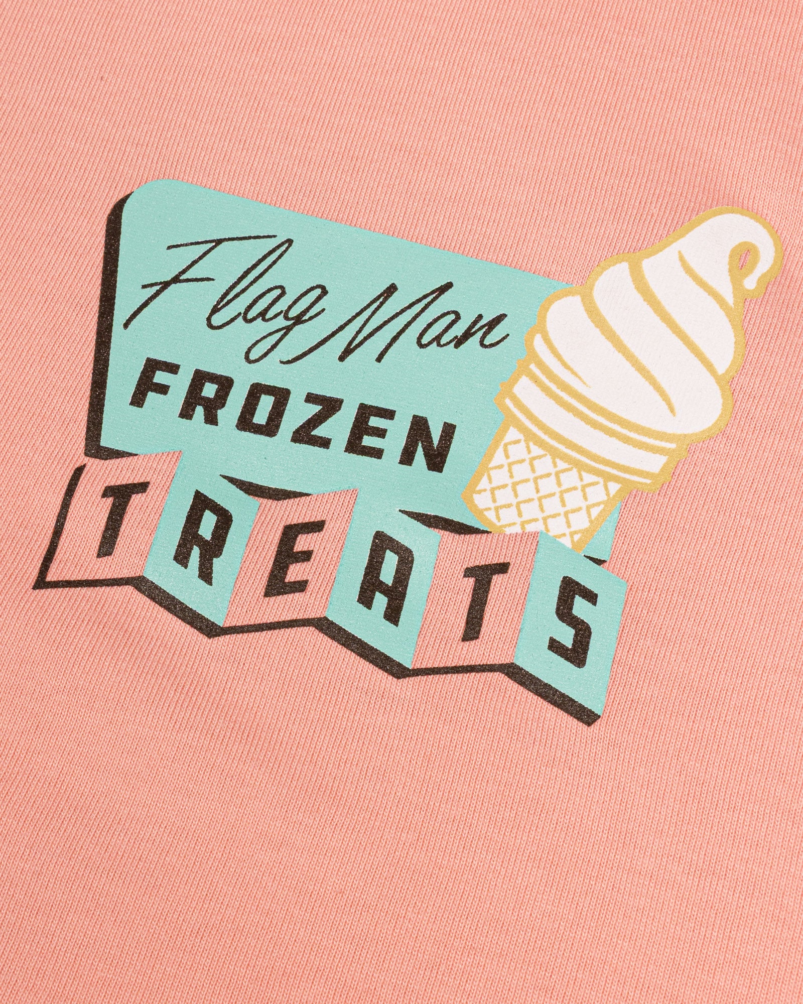 Frozen Treats Ice Cream Sundae T-Shirt (Strawberry) - Youth