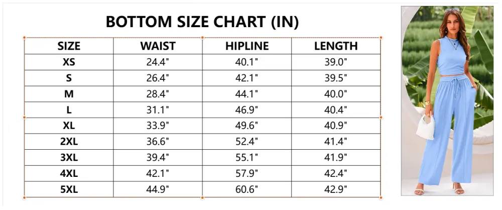 Women Summer 2 Piece Outfits