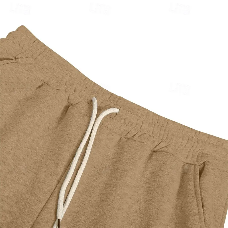 Cargo Two Piece Men's Hoodie Tracksuit Hoodie & Pants Set