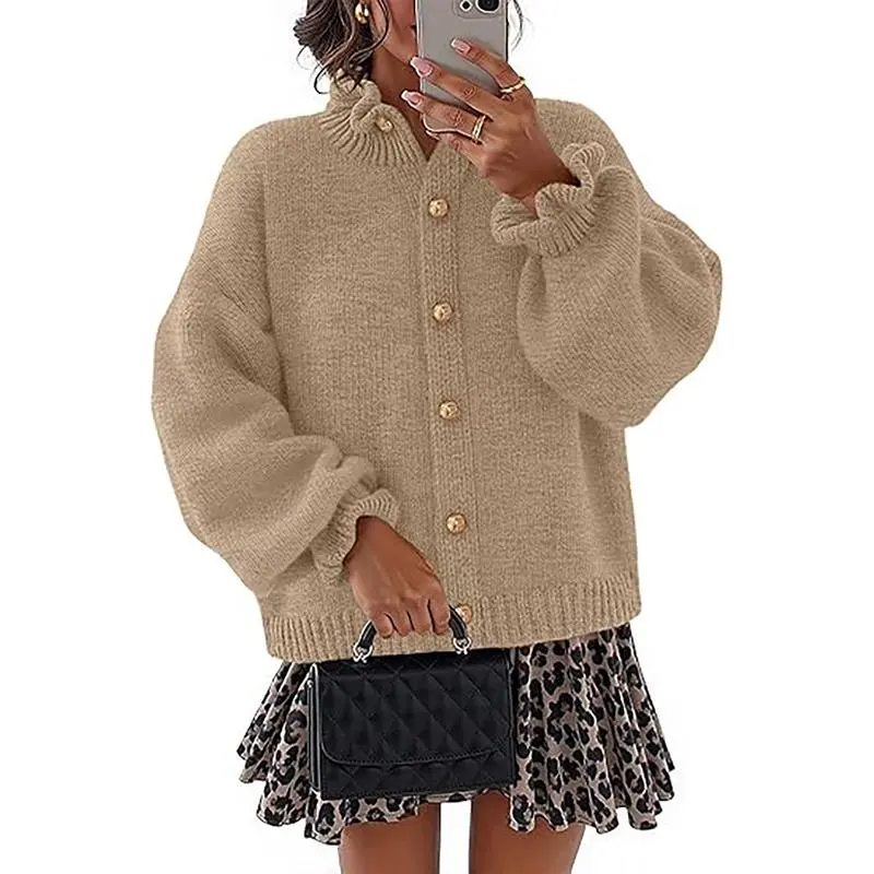 Women's Fall 2025 Chunky Cardigan Sweaters