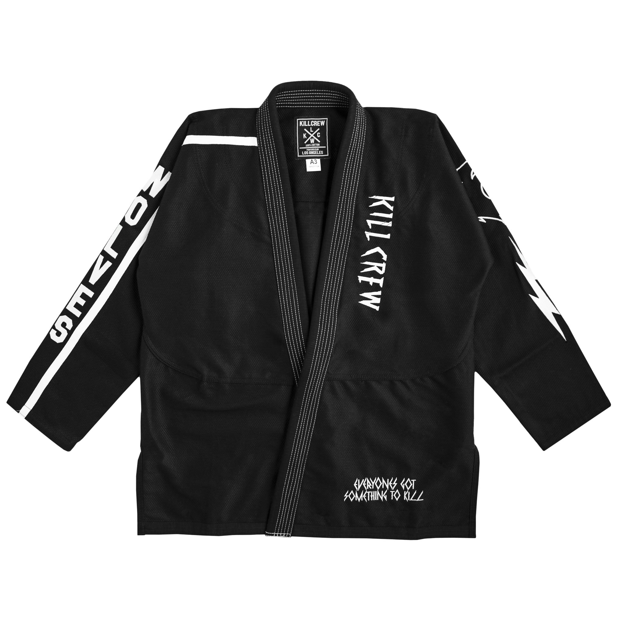KILL CREW WOLF GI TOP - BLACK