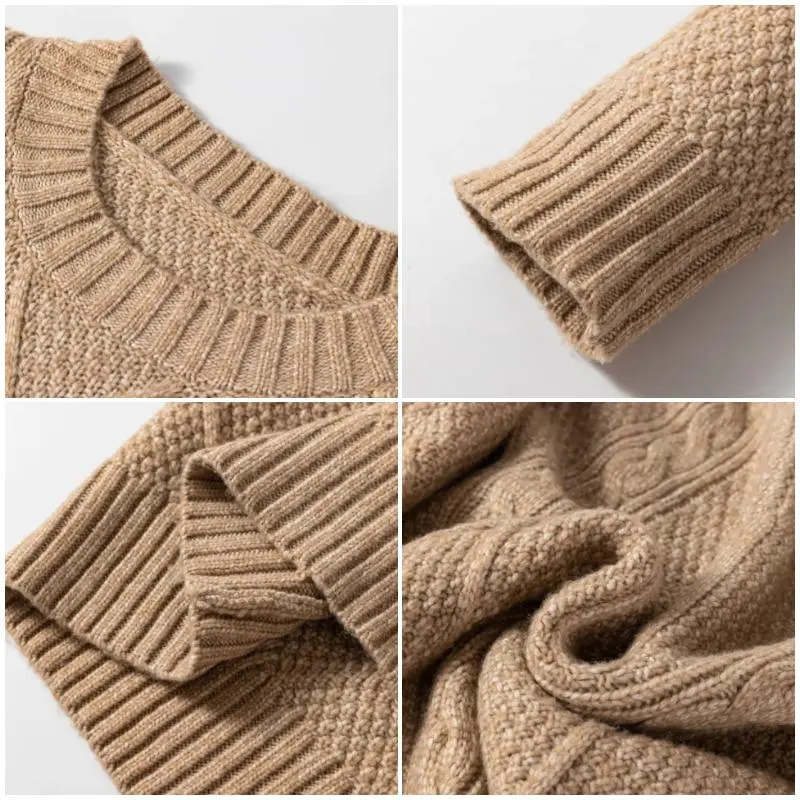 2025 Women's Cable Knit Lace Mini Sweater Dress 2PC