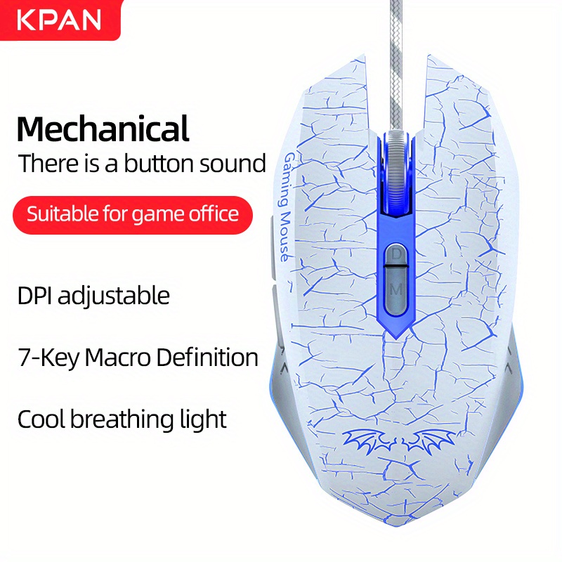 8000DPI Ergonomic Wired Esport Mouse