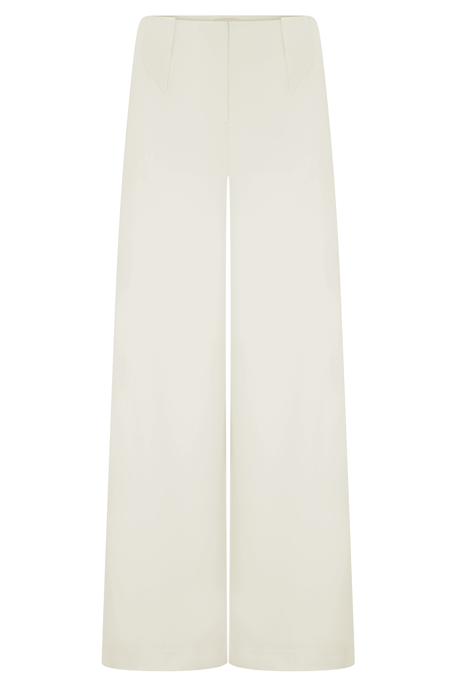 Ivory Wide Leg Suiting Trouser