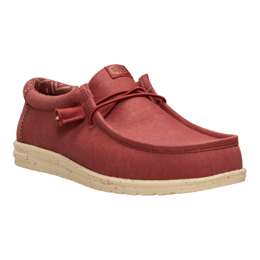 Wally Stretch Canvas - Burnt Red/Boulder Tan