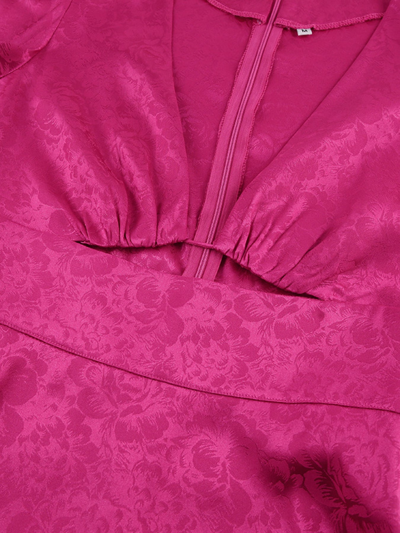 Cutout Lantern Sleeve Mini Dress