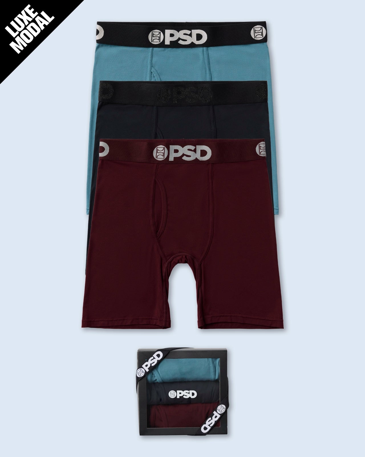 Luxe Modal 3 Pack - Dark Tones