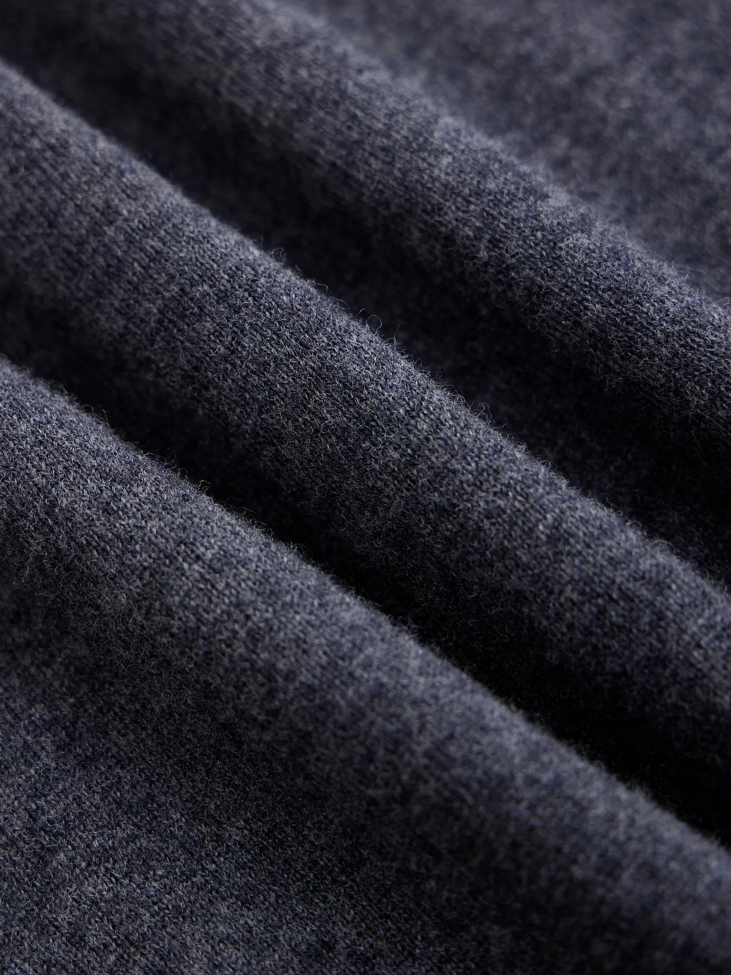 100% Wool Round Neck Knitted Dress