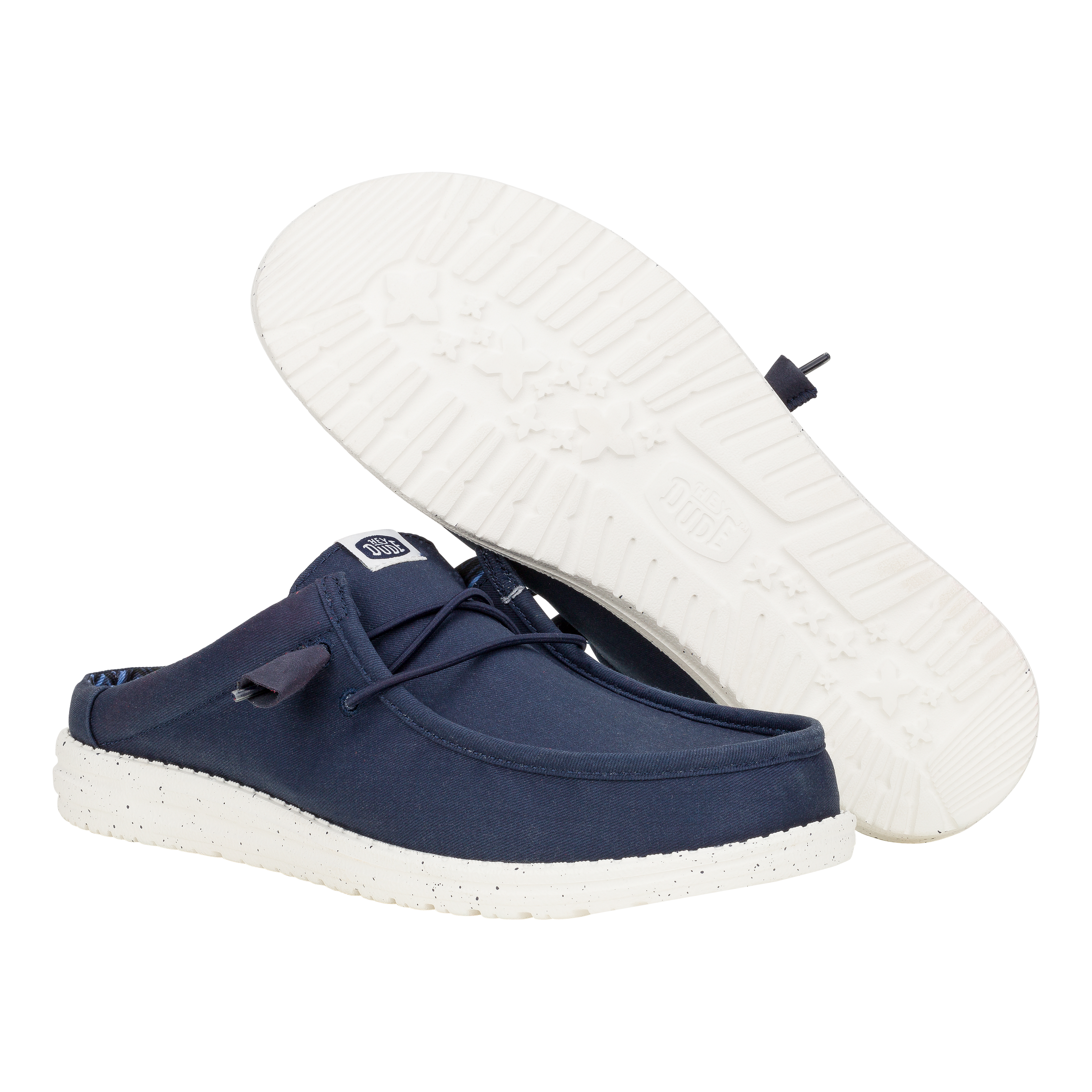 Wally Slip Stretch Canvas - Navy