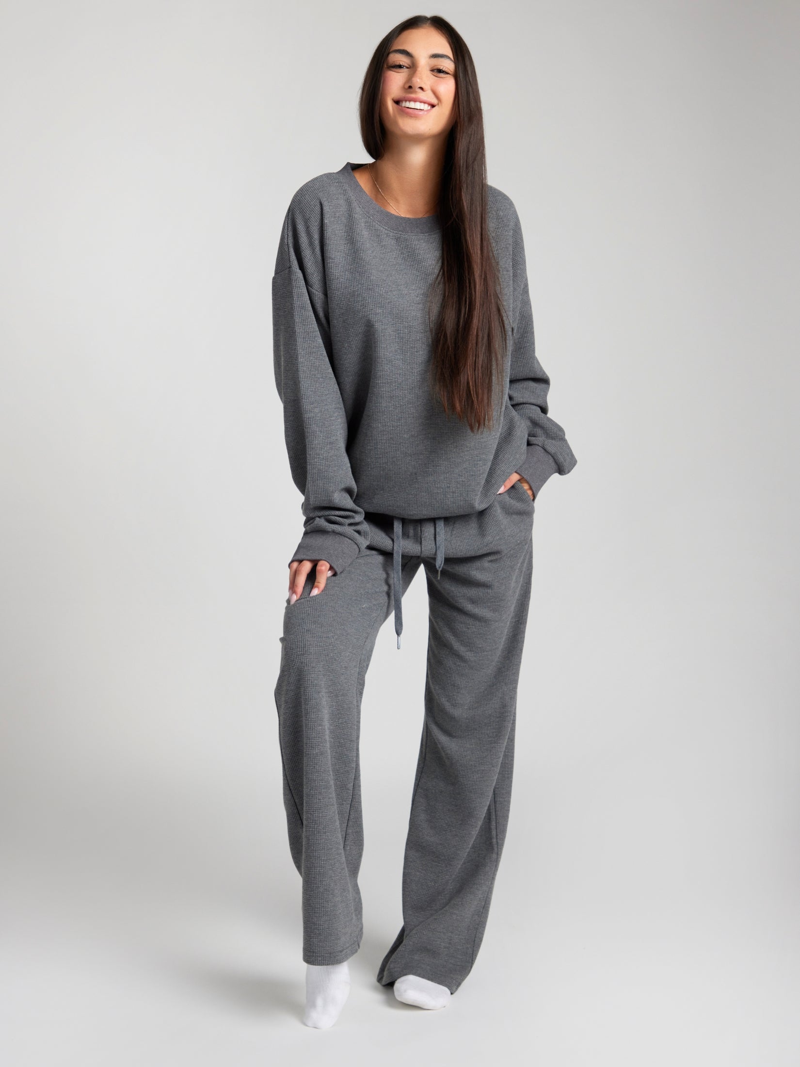 Waffle Lounge Long Sleeve