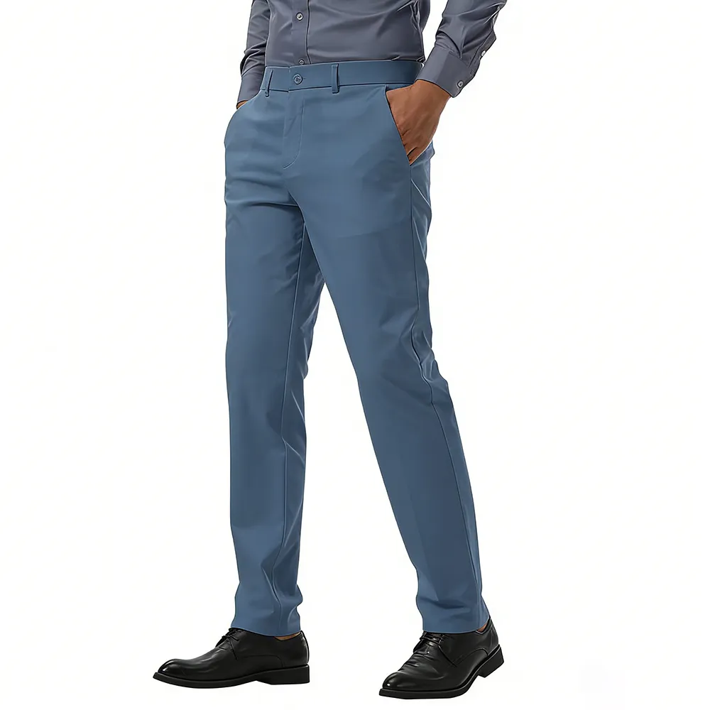 Men's Slim Fit Wrinkle Free Dress Pants