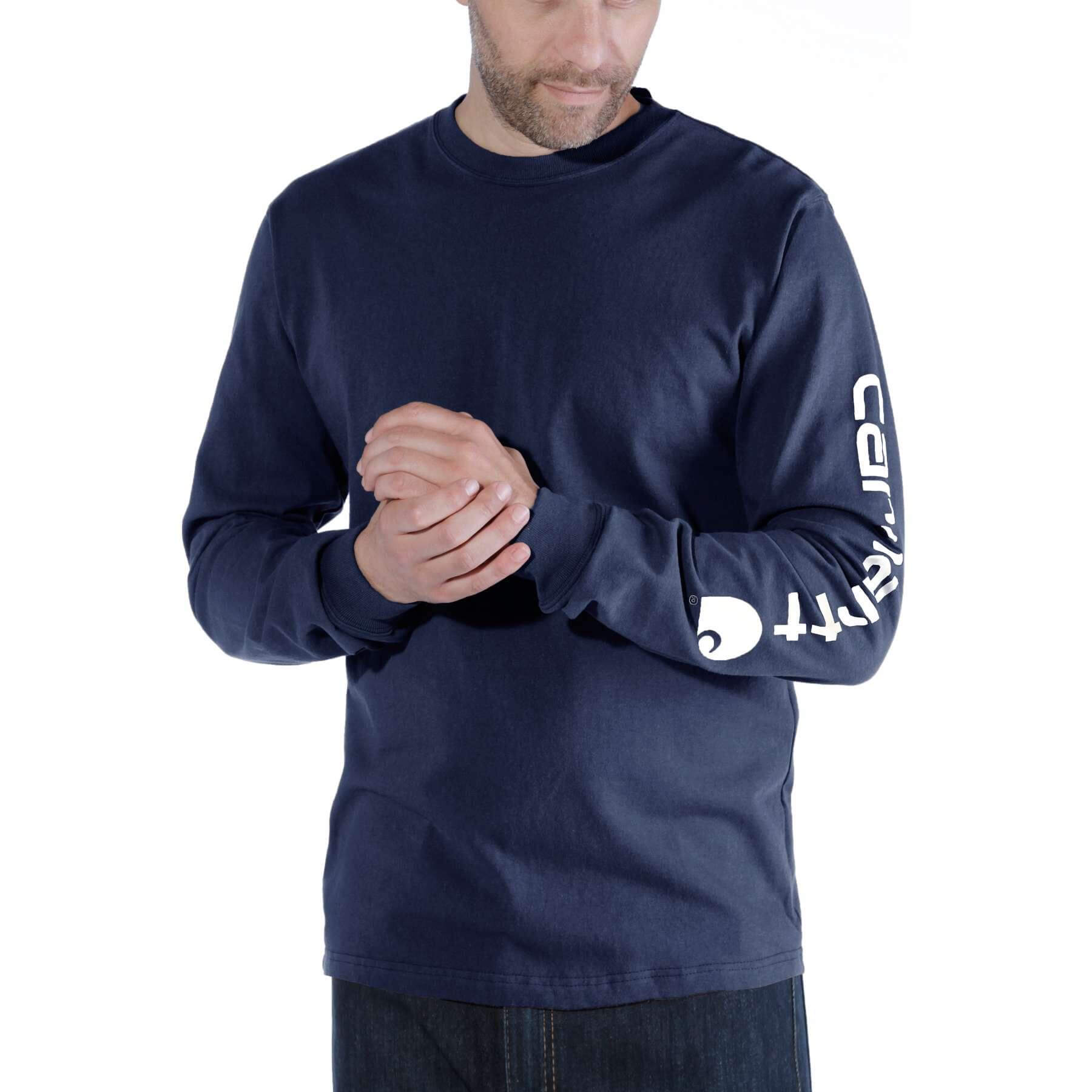 CHT Heavyweight Relaxed Fit Long-Sleeve Logo T-Shirt EK231